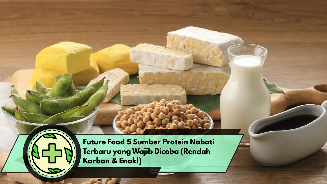 Future Food 5 Sumber Protein Nabati Terbaru yang Wajib Dicoba (Rendah Karbon & Enak!)