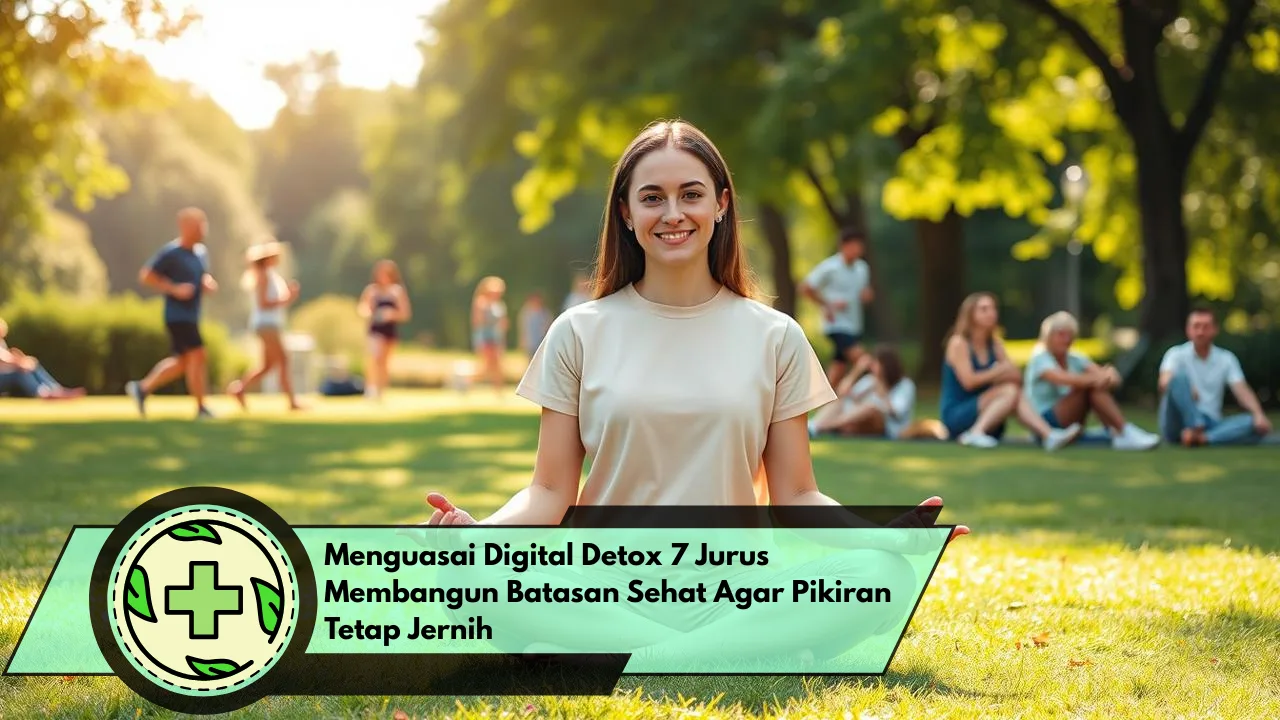 Menguasai Digital Detox 7 Jurus Membangun Batasan Sehat Agar Pikiran Tetap Jernih