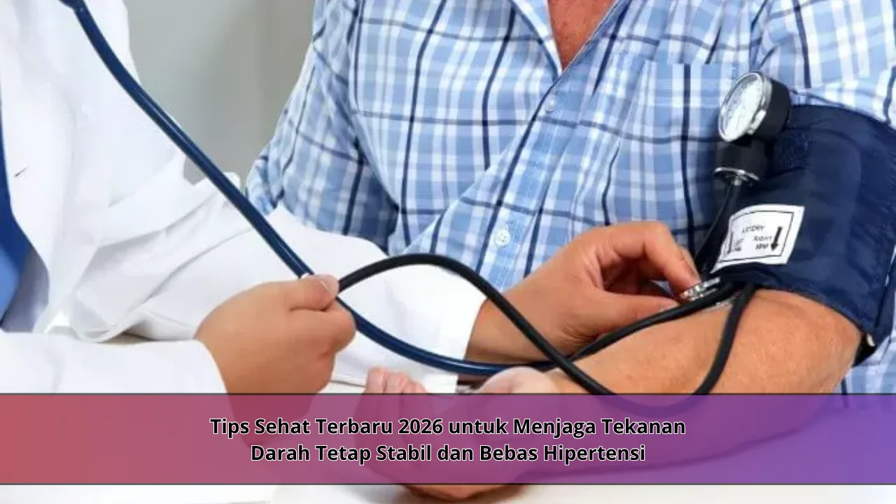 Tips Sehat Terbaru 2026 untuk Menjaga Tekanan Darah Tetap Stabil dan Bebas Hipertensi