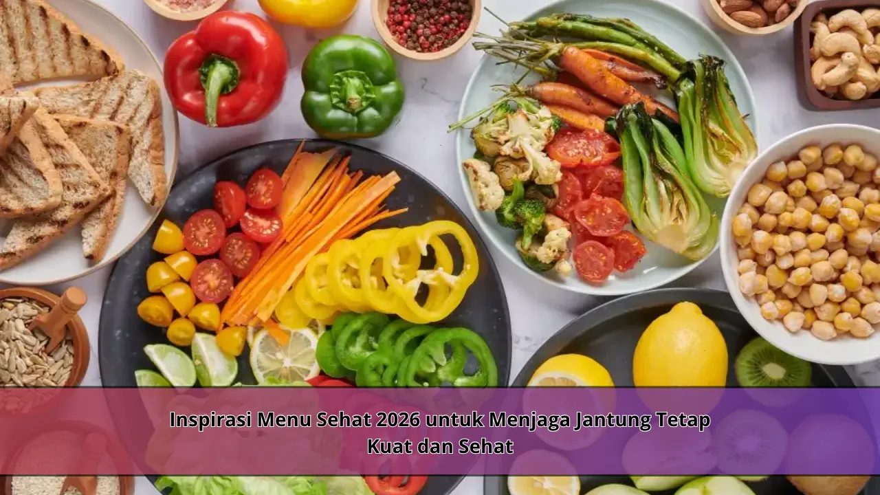 Inspirasi Menu Sehat 2026 untuk Menjaga Jantung Tetap Kuat dan Sehat