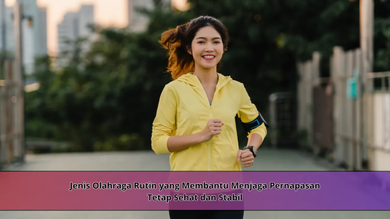 Jenis Olahraga Rutin yang Membantu Menjaga Pernapasan Tetap Sehat dan Stabil