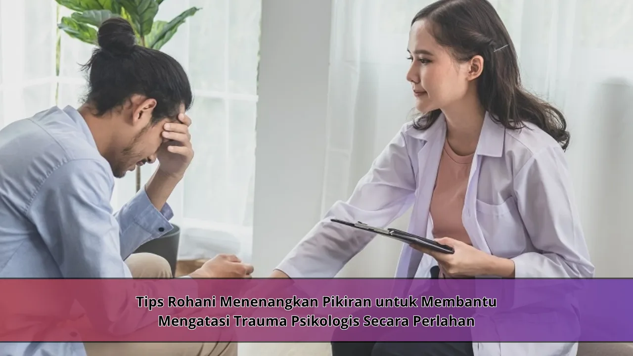 Tips Rohani Menenangkan Pikiran untuk Membantu Mengatasi Trauma Psikologis Secara Perlahan