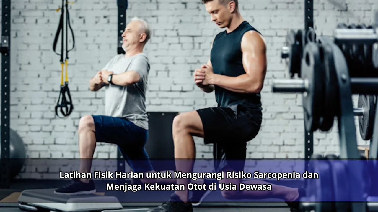 Latihan Fisik Harian untuk Mengurangi Risiko Sarcopenia dan Menjaga Kekuatan Otot di Usia Dewasa