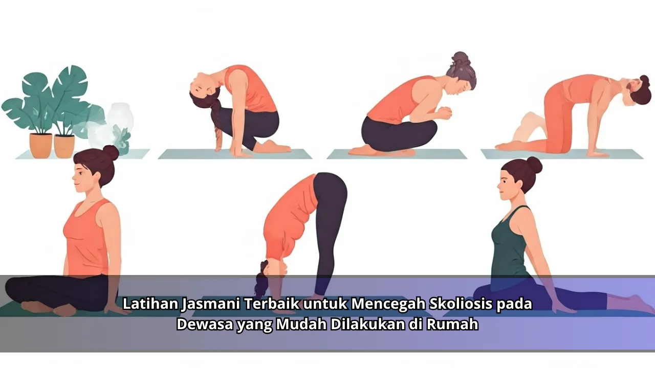 Latihan Jasmani Terbaik untuk Mencegah Skoliosis pada Dewasa yang Mudah Dilakukan di Rumah