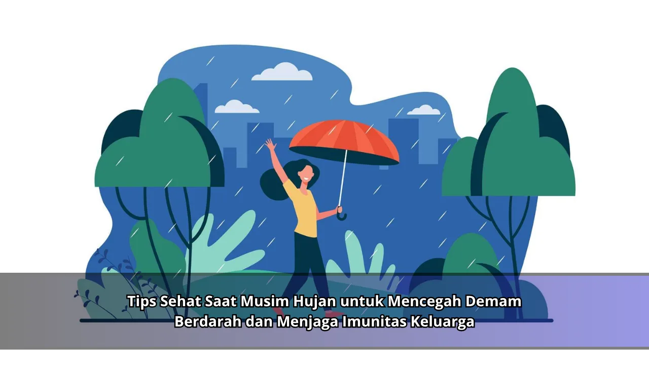 Tips Sehat Saat Musim Hujan untuk Mencegah Demam Berdarah dan Menjaga Imunitas Keluarga
