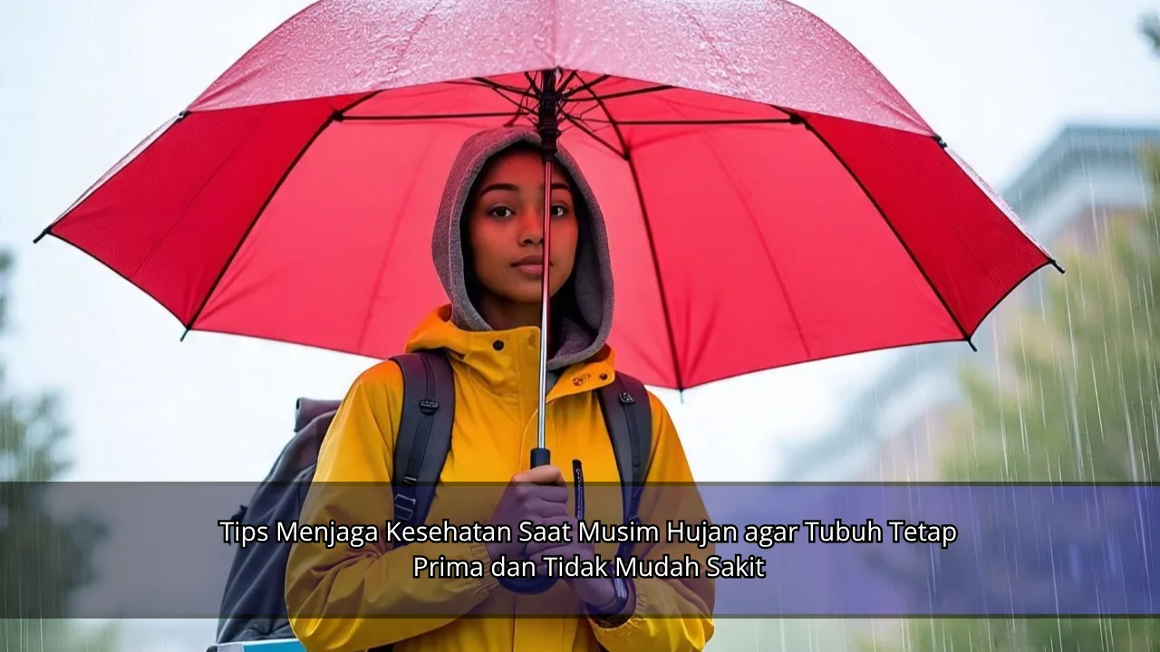 Tips Menjaga Kesehatan Saat Musim Hujan agar Tubuh Tetap Prima dan Tidak Mudah Sakit