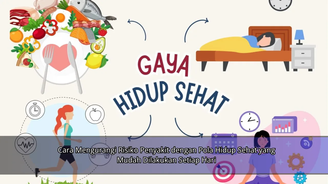Cara Mengurangi Risiko Penyakit dengan Pola Hidup Sehat yang Mudah Dilakukan Setiap Hari