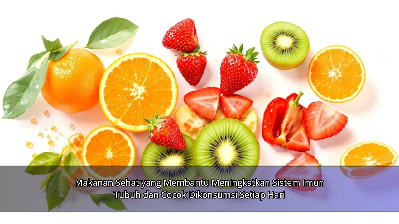 Makanan Sehat yang Membantu Meningkatkan Sistem Imun Tubuh dan Cocok Dikonsumsi Setiap Hari