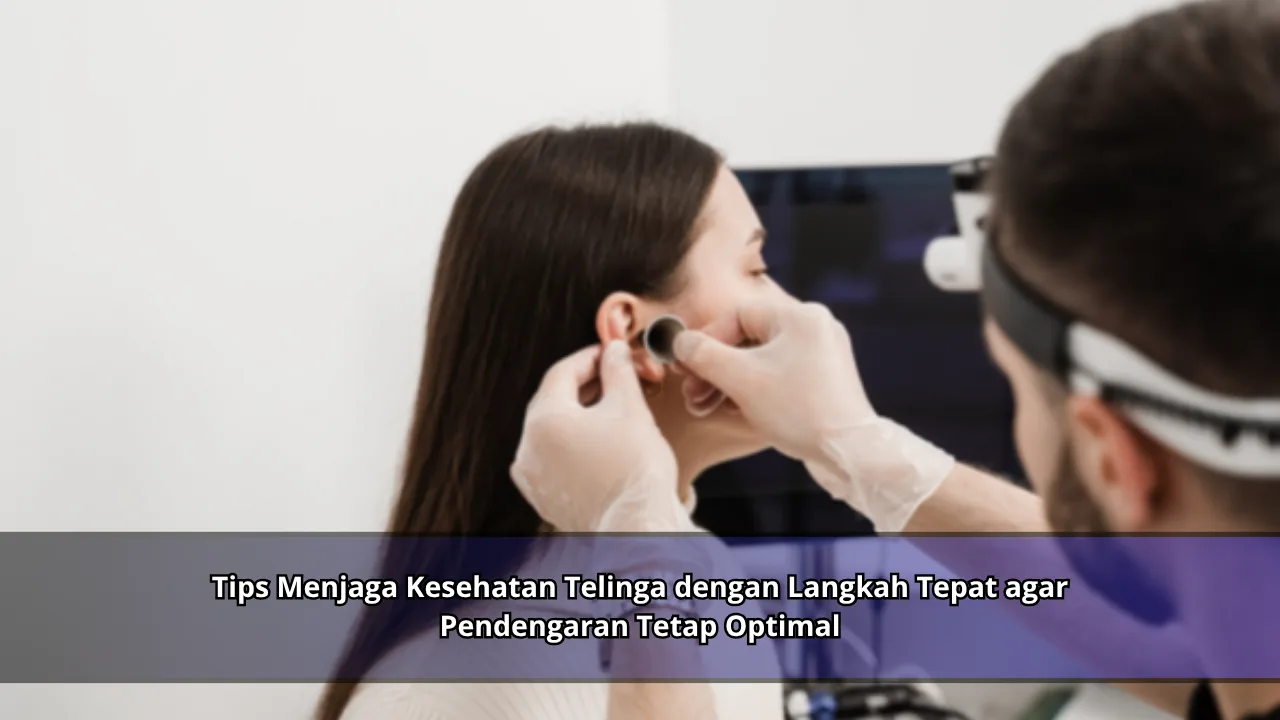 Tips Menjaga Kesehatan Telinga dengan Langkah Tepat agar Pendengaran Tetap Optimal