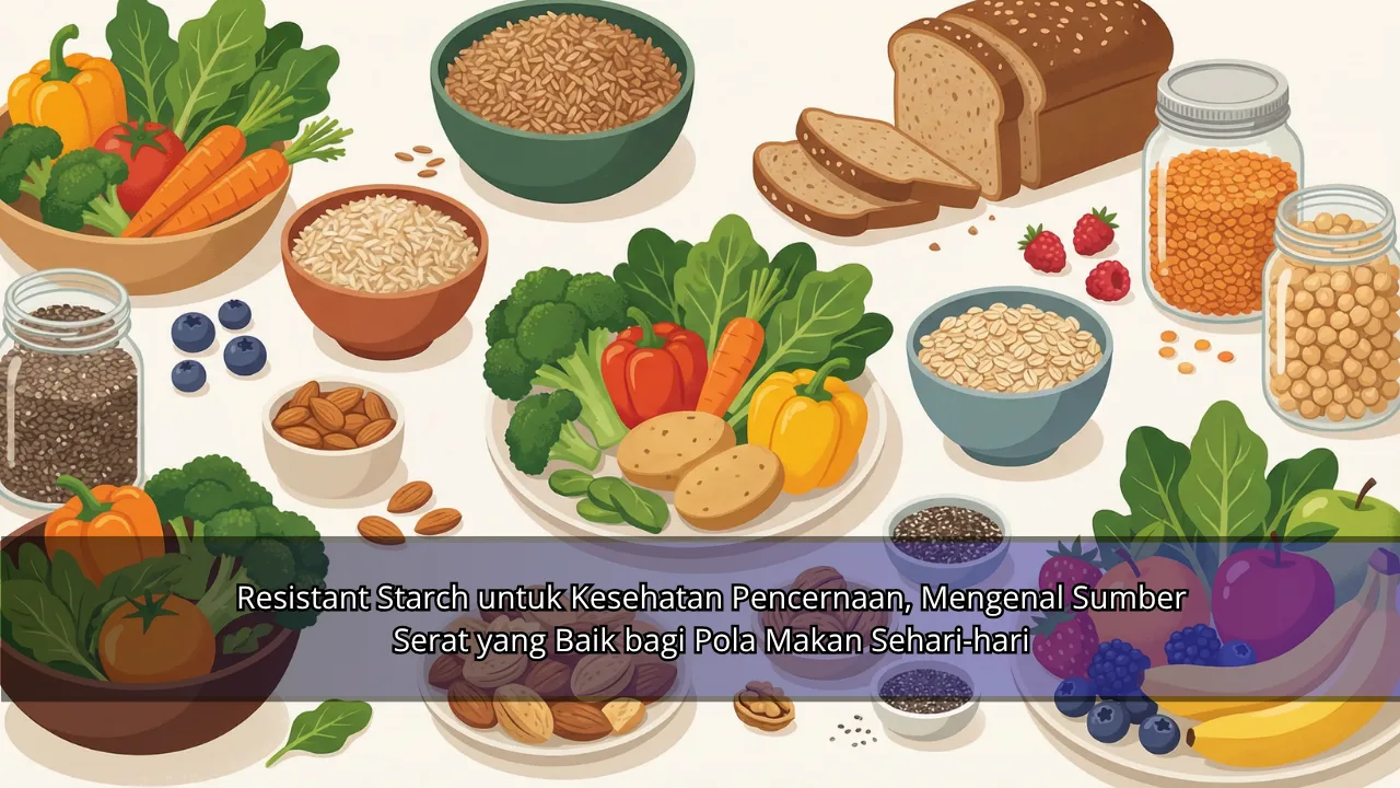 Resistant Starch untuk Kesehatan Pencernaan, Mengenal Sumber Serat yang Baik bagi Pola Makan Sehari-hari