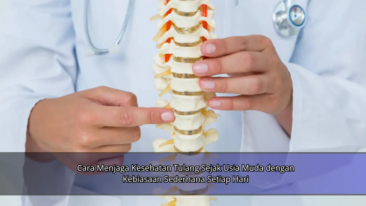 Cara Menjaga Kesehatan Tulang Sejak Usia Muda dengan Kebiasaan Sederhana Setiap Hari