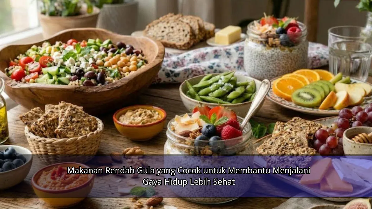 Makanan Rendah Gula yang Cocok untuk Membantu Menjalani Gaya Hidup Lebih Sehat