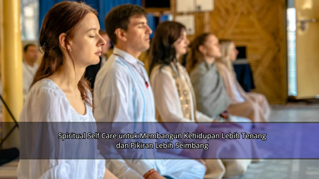 Spiritual Self Care untuk Membangun Kehidupan Lebih Tenang dan Pikiran Lebih Seimbang
