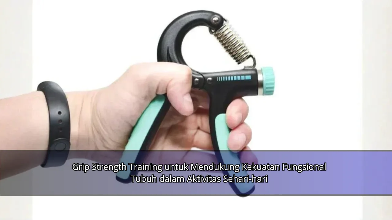 Grip Strength Training untuk Mendukung Kekuatan Fungsional Tubuh dalam Aktivitas Sehari-hari