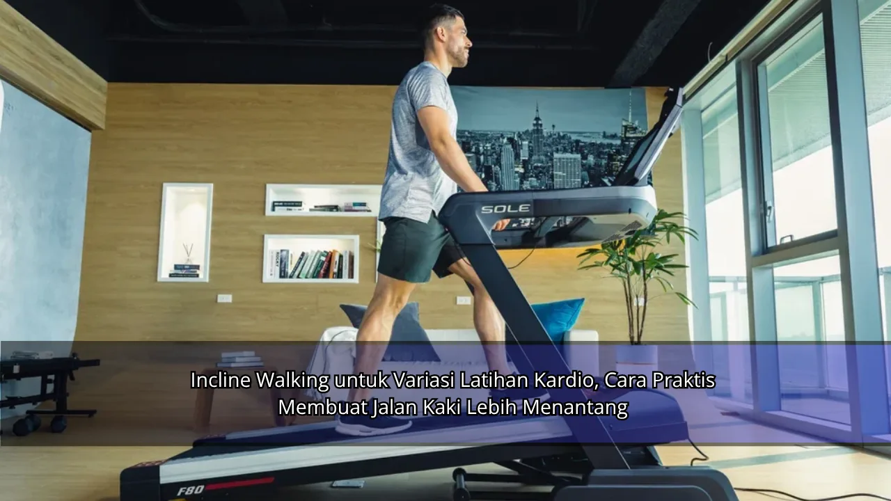 Incline Walking untuk Variasi Latihan Kardio, Cara Praktis Membuat Jalan Kaki Lebih Menantang