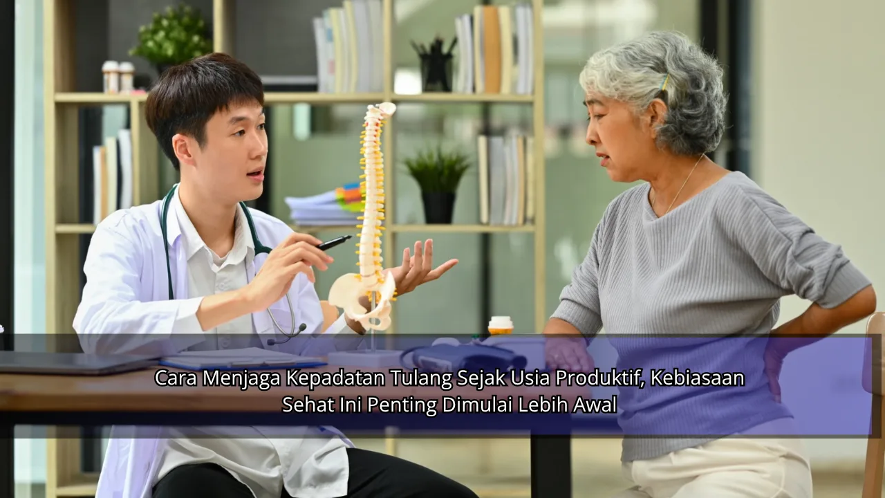 Cara Menjaga Kepadatan Tulang Sejak Usia Produktif, Kebiasaan Sehat Ini Penting Dimulai Lebih Awal