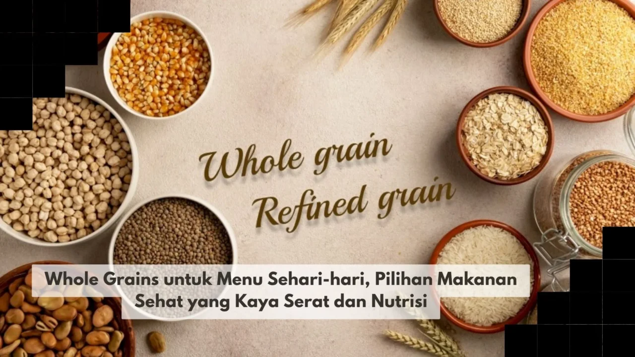 Whole Grains untuk Menu Sehari-hari, Pilihan Makanan Sehat yang Kaya Serat dan Nutrisi