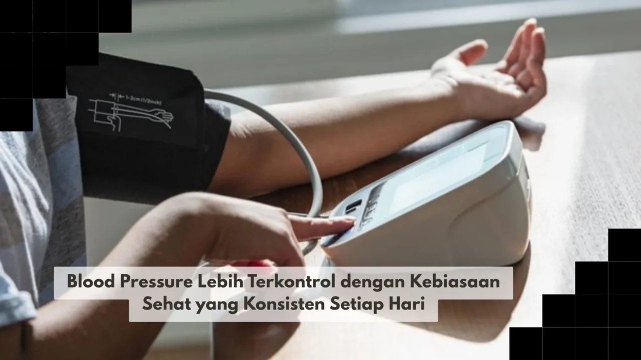 Blood Pressure Lebih Terkontrol dengan Kebiasaan Sehat yang Konsisten Setiap Hari