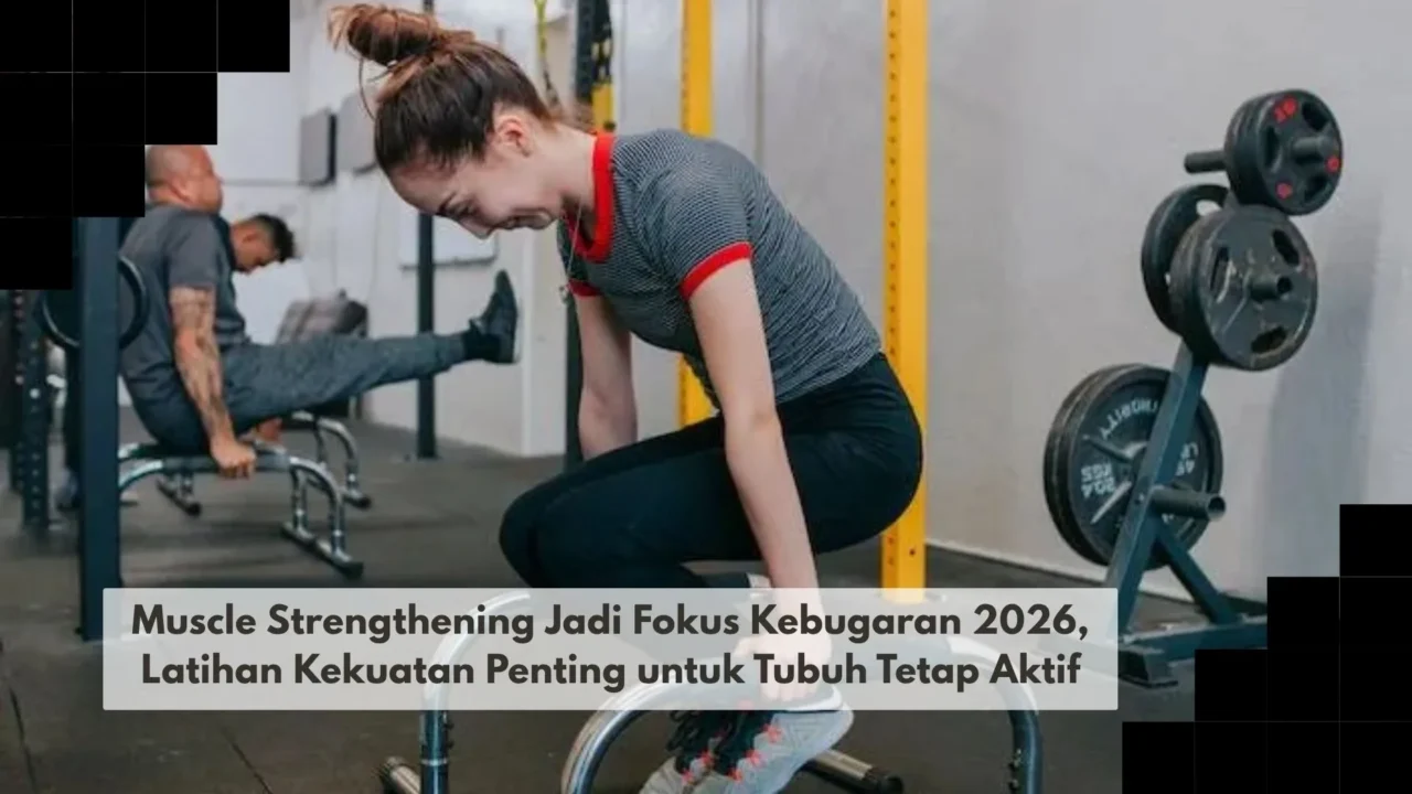 Muscle Strengthening Jadi Fokus Kebugaran 2026, Latihan Kekuatan Penting untuk Tubuh Tetap Aktif