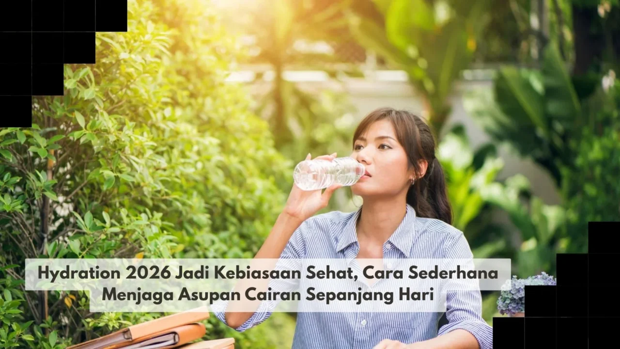 Hydration 2026 Jadi Kebiasaan Sehat, Cara Sederhana Menjaga Asupan Cairan Sepanjang Hari