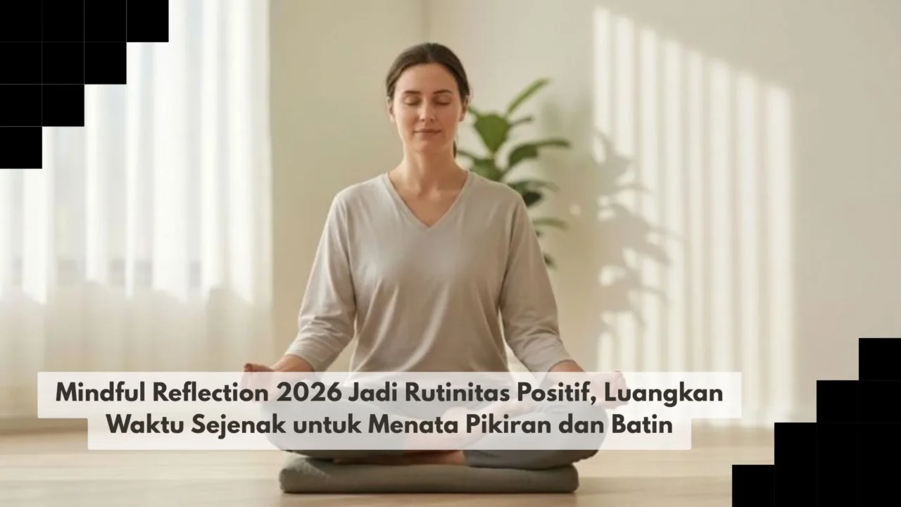 Mindful Reflection 2026 Jadi Rutinitas Positif, Luangkan Waktu Sejenak untuk Menata Pikiran dan Batin