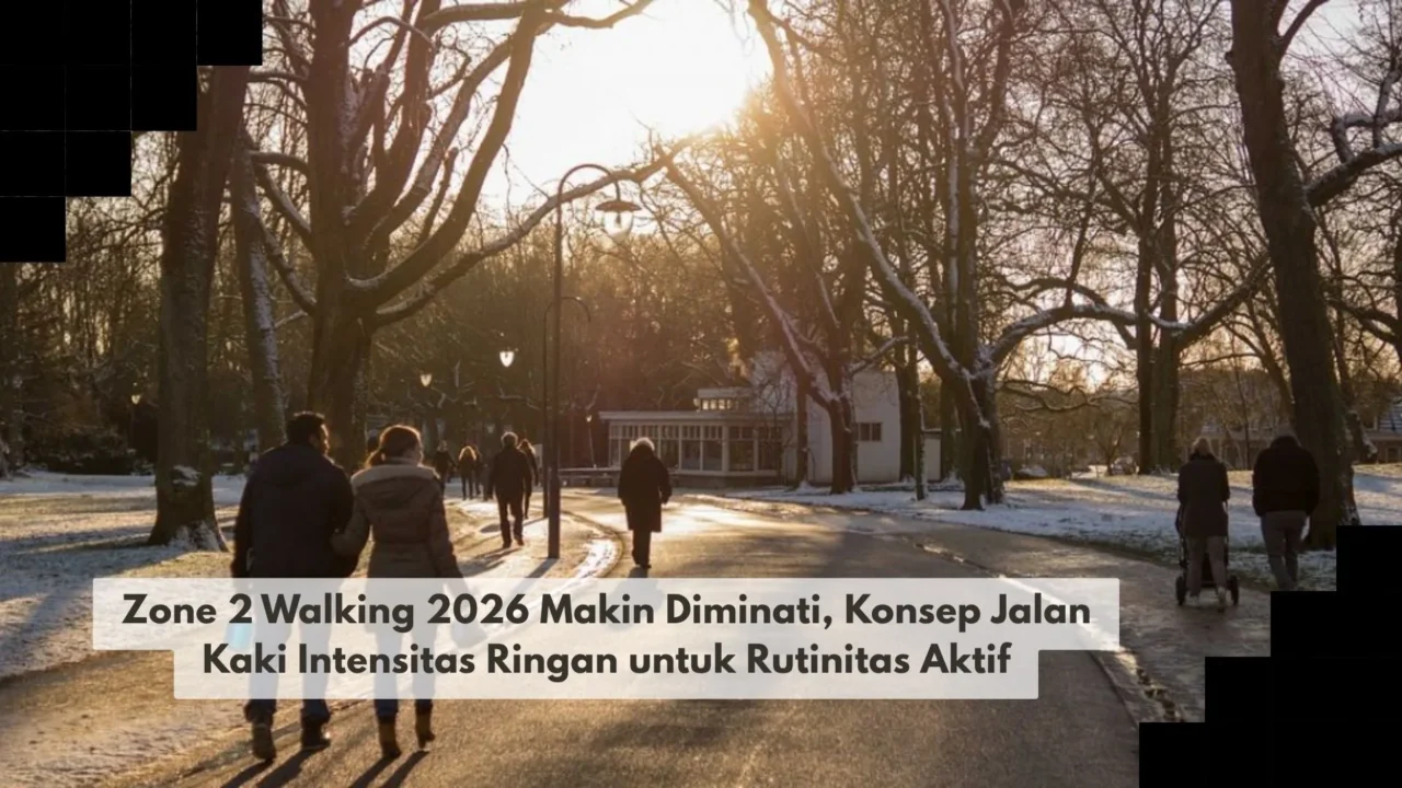 Zone 2 Walking 2026 Makin Diminati, Konsep Jalan Kaki Intensitas Ringan untuk Rutinitas Aktif
