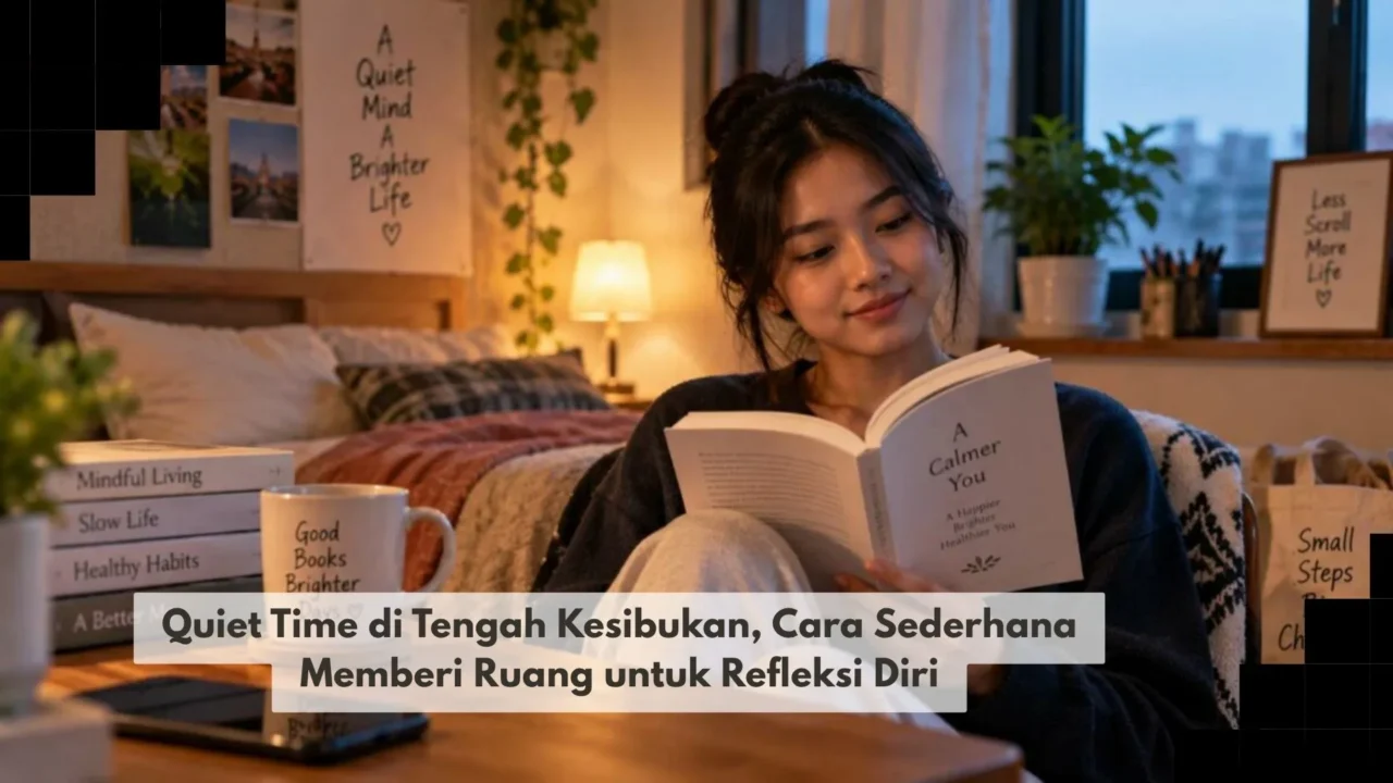 Quiet Time di Tengah Kesibukan, Cara Sederhana Memberi Ruang untuk Refleksi Diri