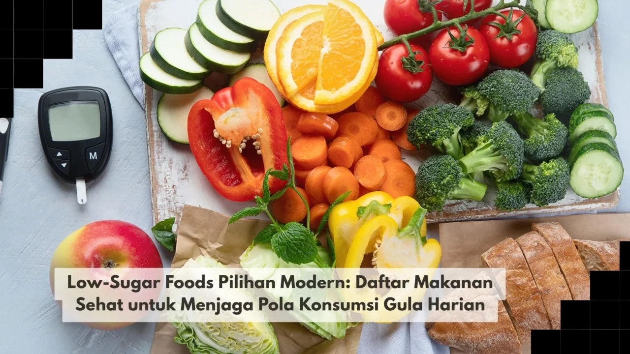 Low-Sugar Foods Pilihan Modern: Daftar Makanan Sehat untuk Menjaga Pola Konsumsi Gula Harian