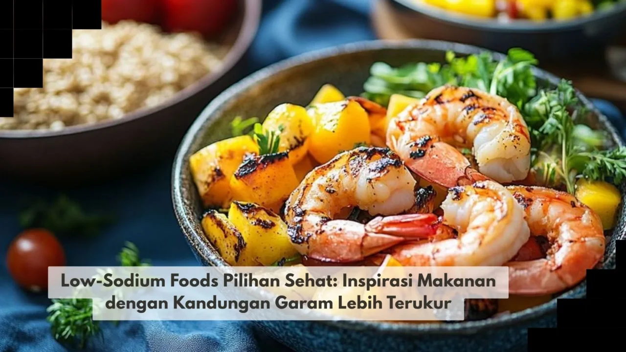 Low-Sodium Foods Pilihan Sehat: Inspirasi Makanan dengan Kandungan Garam Lebih Terukur