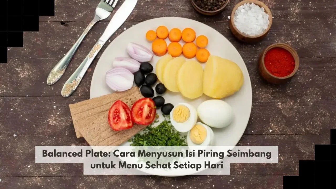 Balanced Plate: Cara Menyusun Isi Piring Seimbang untuk Menu Sehat Setiap Hari