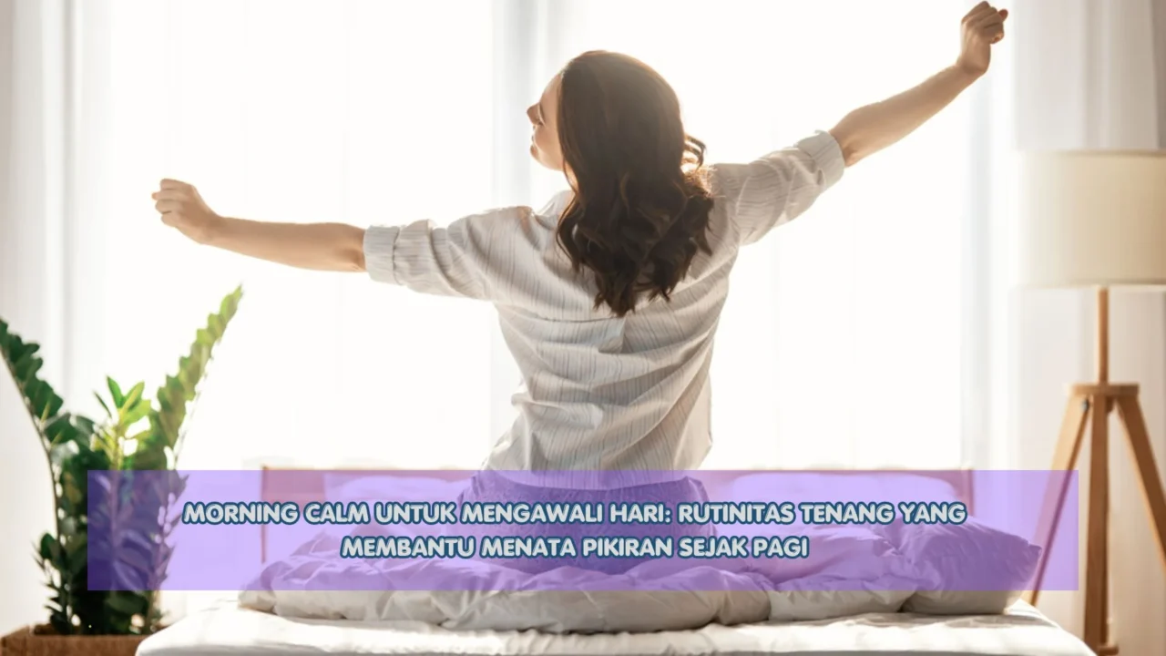 Morning Calm untuk Mengawali Hari: Rutinitas Tenang yang Membantu Menata Pikiran Sejak Pagi