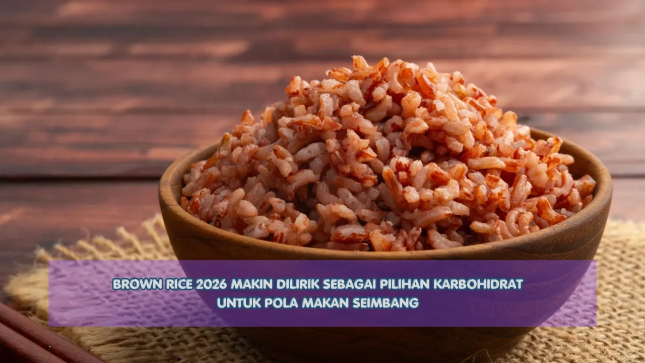 Brown Rice 2026 Makin Dilirik sebagai Pilihan Karbohidrat untuk Pola Makan Seimbang