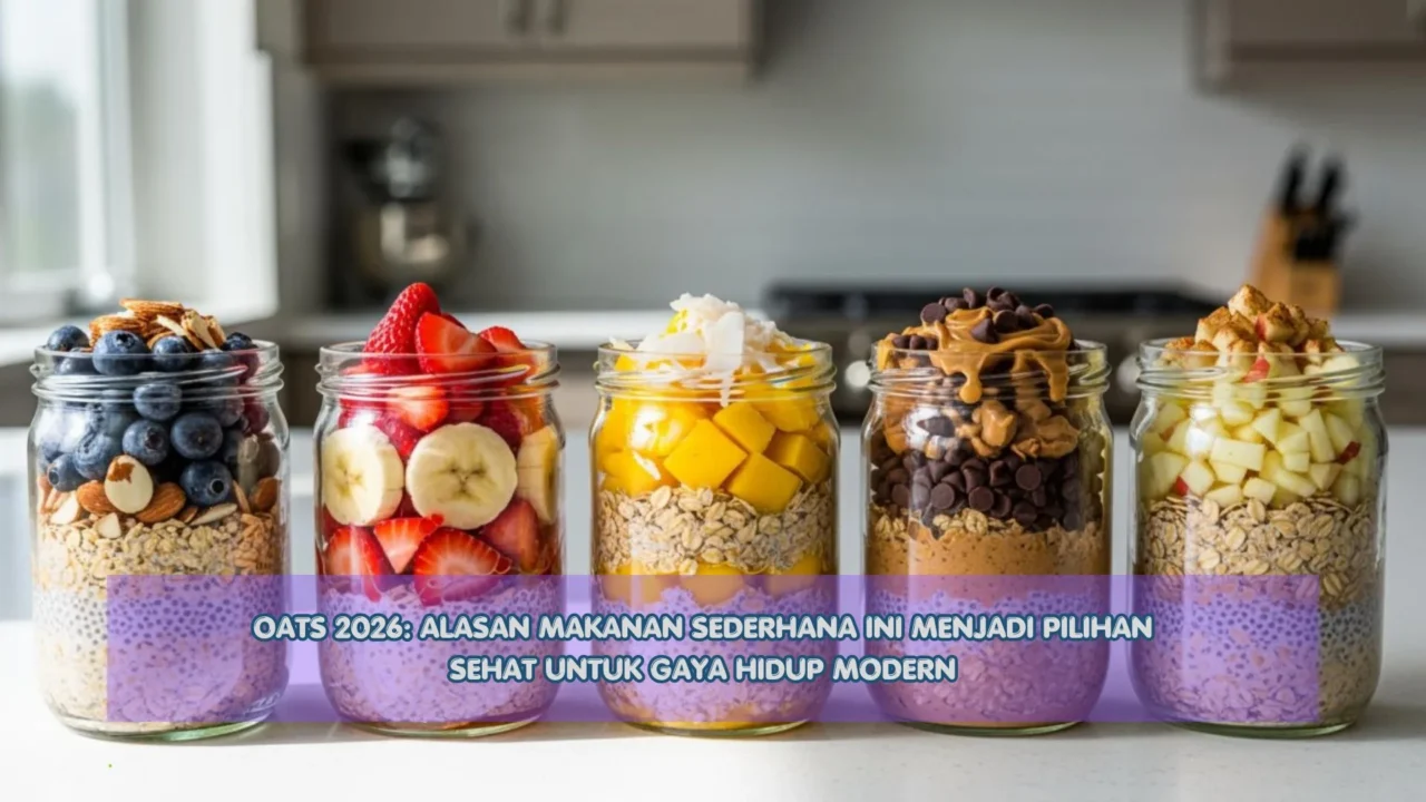 Oats 2026: Alasan Makanan Sederhana Ini Menjadi Pilihan Sehat untuk Gaya Hidup Modern