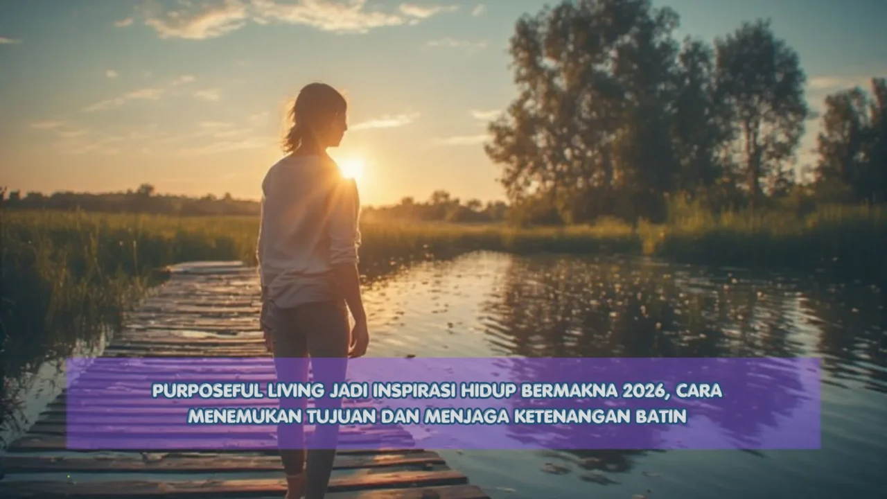 Purposeful Living Jadi Inspirasi Hidup Bermakna 2026, Cara Menemukan Tujuan dan Menjaga Ketenangan Batin