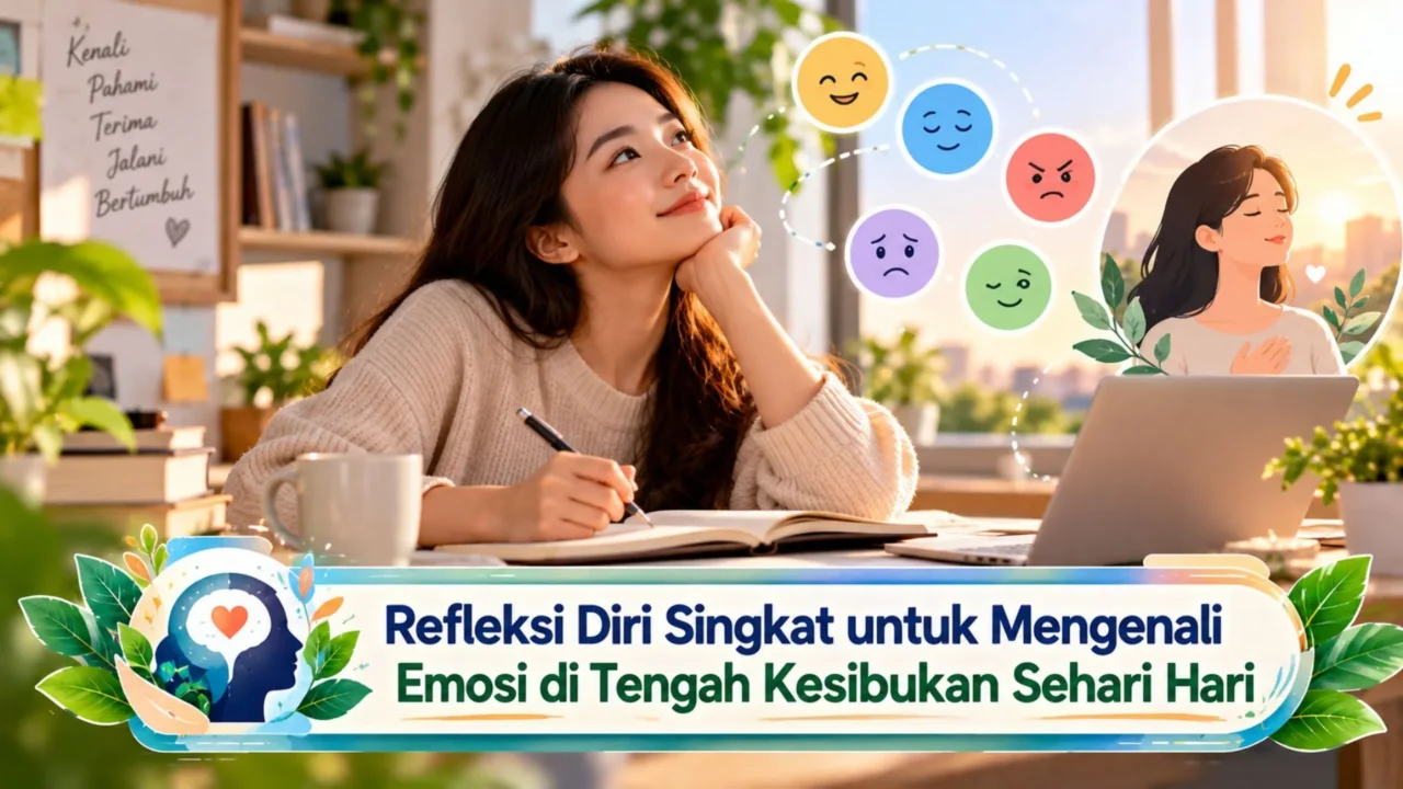 Refleksi Diri Singkat untuk Mengenali Emosi di Tengah Kesibukan Sehari Hari
