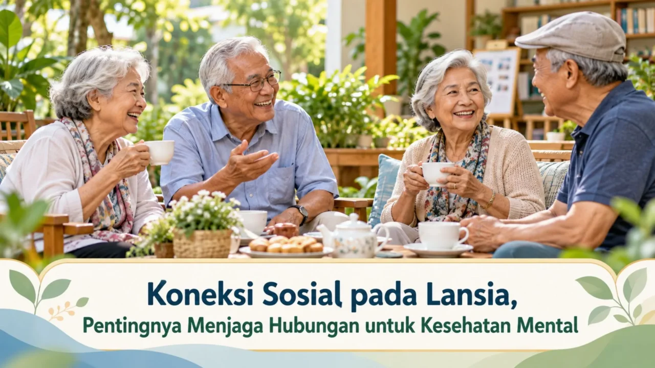 Koneksi Sosial pada Lansia, Pentingnya Menjaga Hubungan untuk Kesehatan Mental