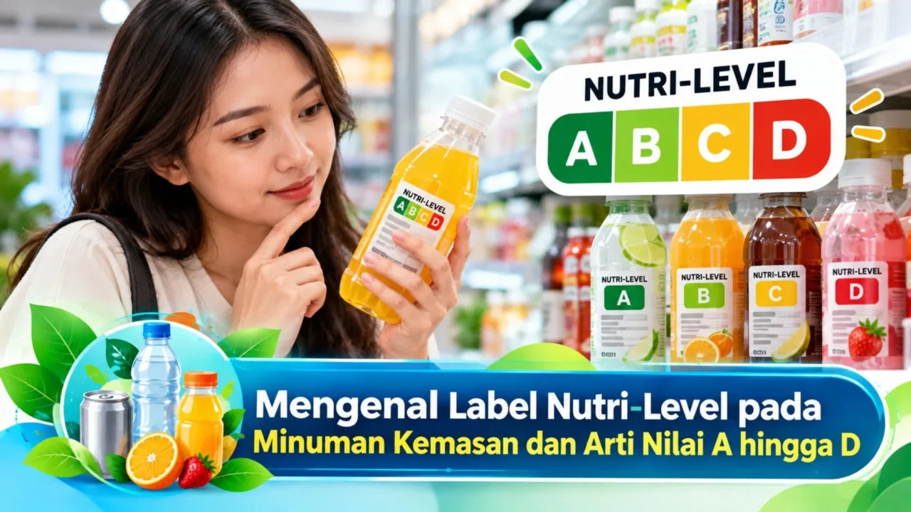 Mengenal Label Nutri-Level pada Minuman Kemasan dan Arti Nilai A hingga D