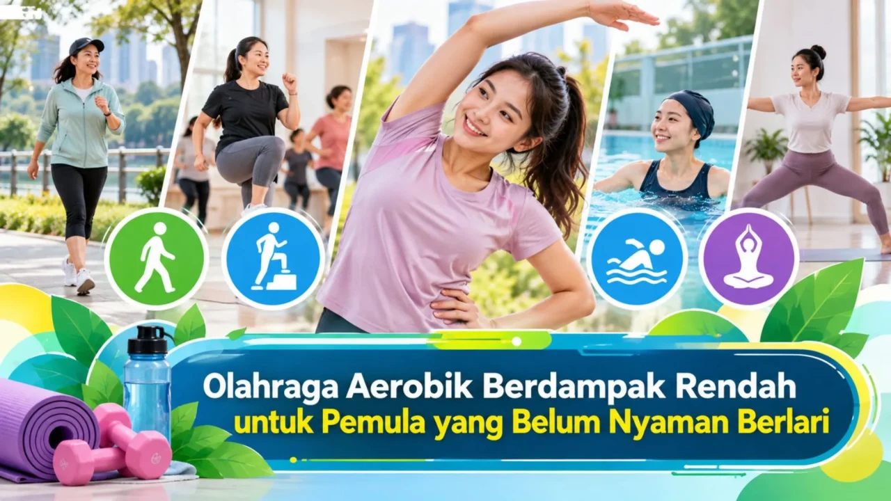Olahraga Aerobik Berdampak Rendah untuk Pemula yang Belum Nyaman Berlari