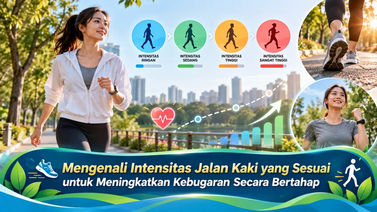Mengenali Intensitas Jalan Kaki yang Sesuai untuk Meningkatkan Kebugaran Secara Bertahap