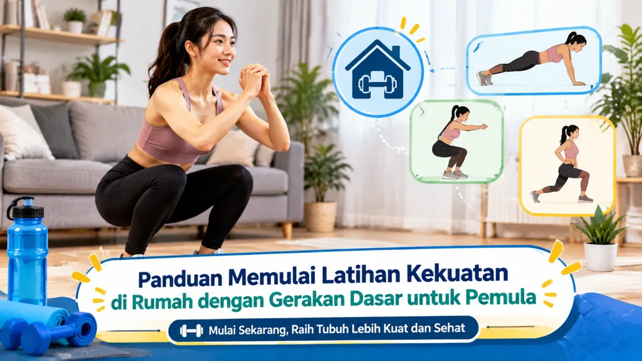 Panduan Memulai Latihan Kekuatan di Rumah dengan Gerakan Dasar untuk Pemula