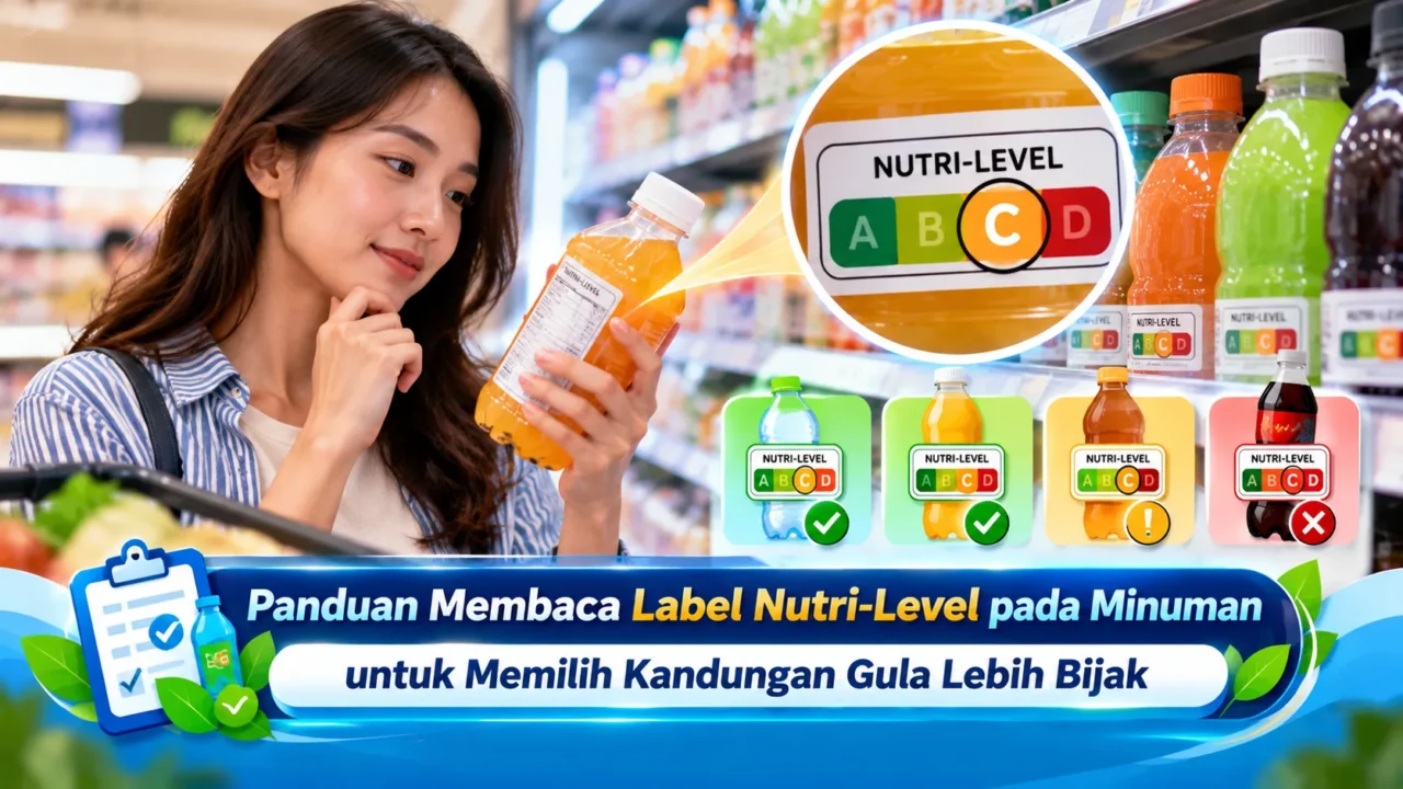 Panduan Membaca Label Nutri-Level pada Minuman untuk Memilih Kandungan Gula Lebih Bijak