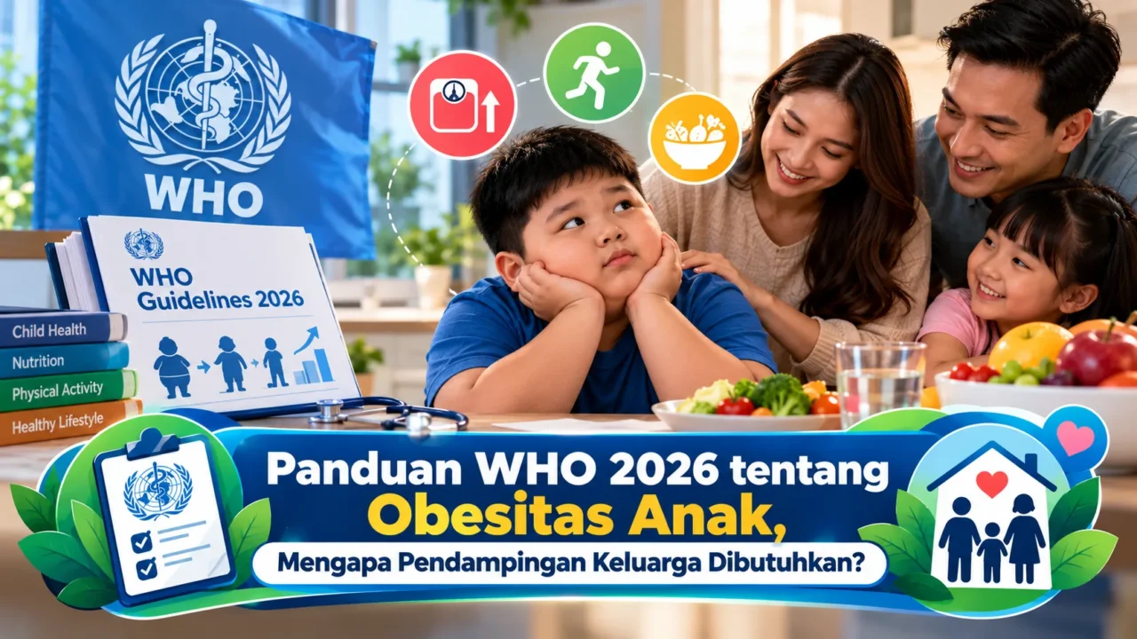 Panduan WHO 2026 tentang Obesitas Anak, Mengapa Pendampingan Keluarga Dibutuhkan?