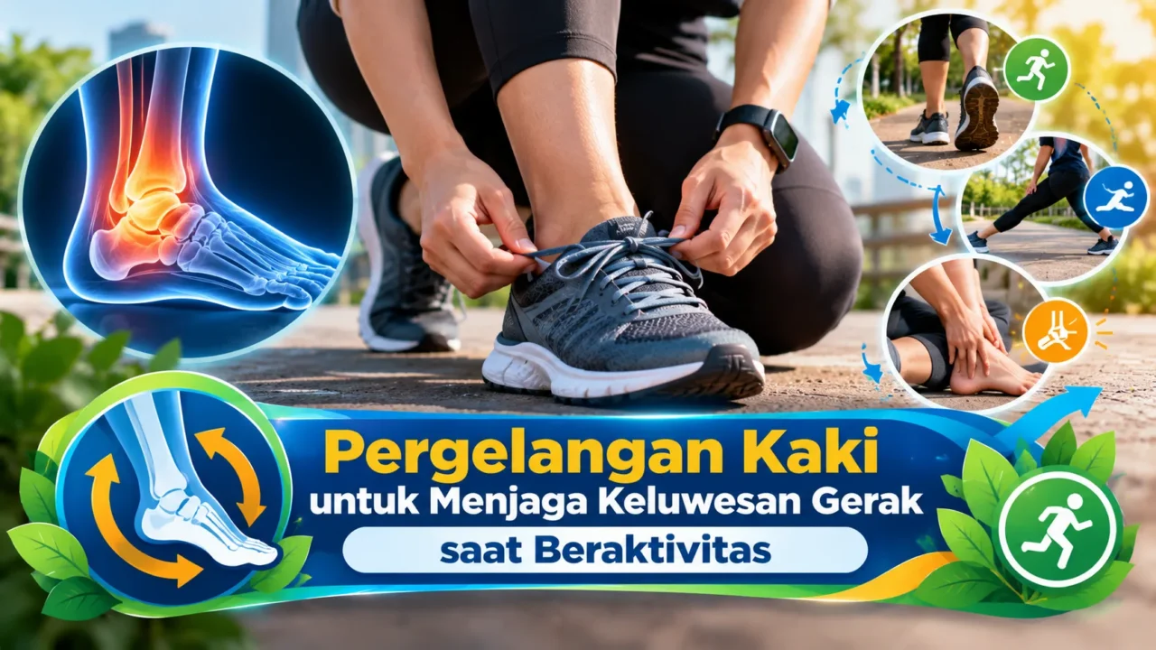 Latihan Mobilitas Pergelangan Kaki untuk Menjaga Keluwesan Gerak saat Beraktivitas