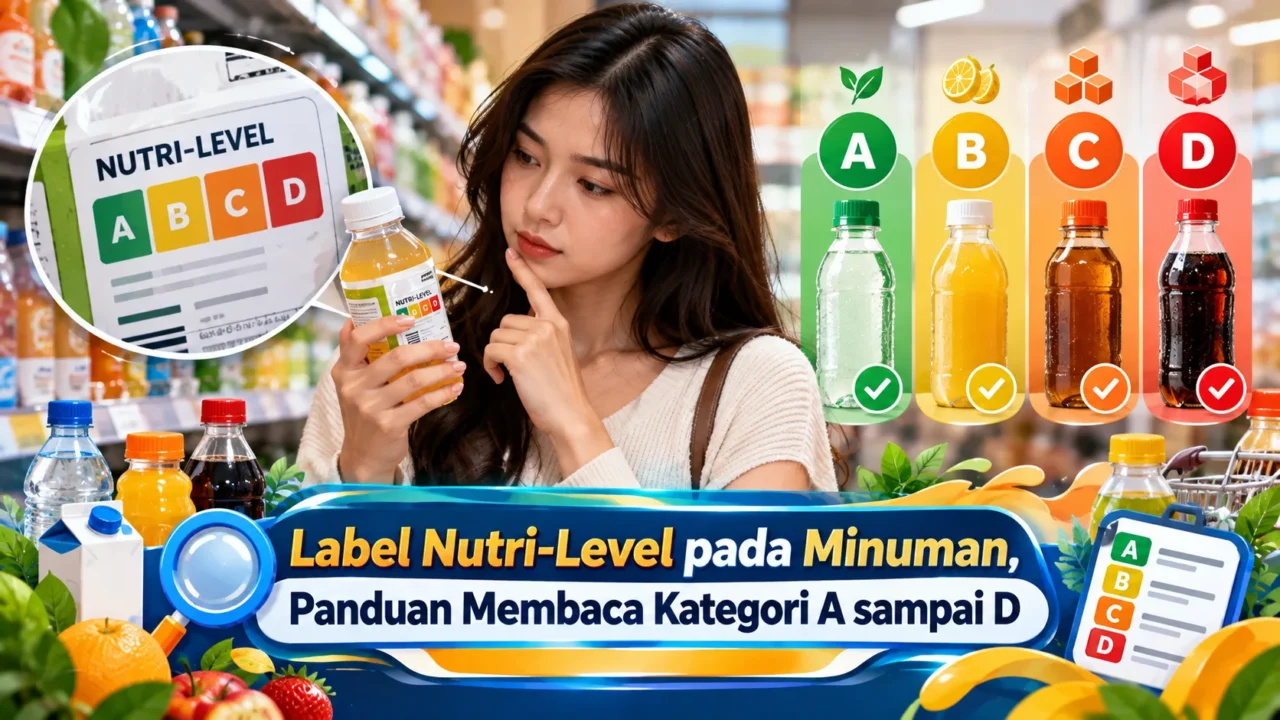 Label Nutri-Level pada Minuman, Panduan Membaca Kategori A sampai D