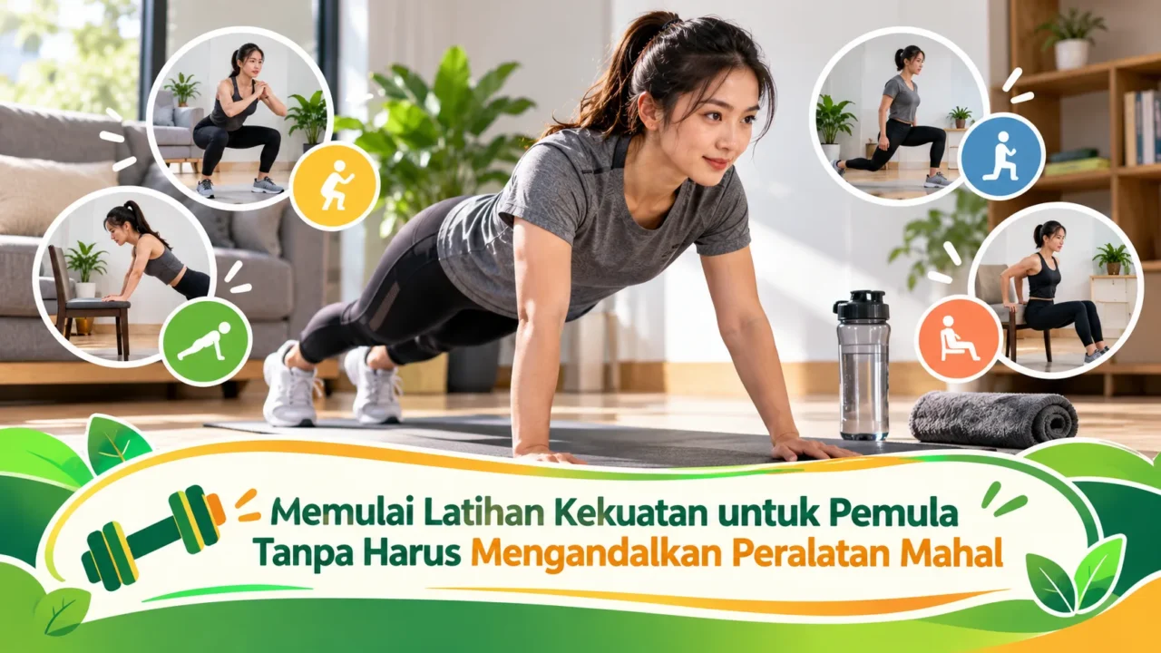 Memulai Latihan Kekuatan untuk Pemula Tanpa Harus Mengandalkan Peralatan Mahal