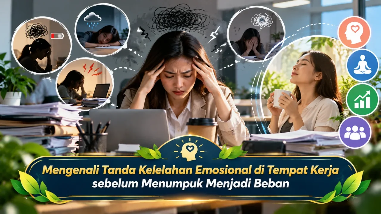 Mengenali Tanda Kelelahan Emosional di Tempat Kerja sebelum Menumpuk Menjadi Beban