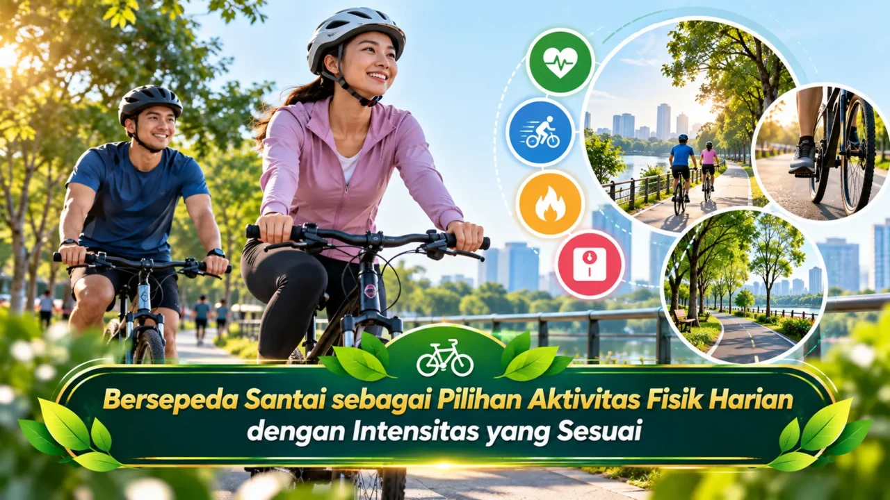 Bersepeda Santai sebagai Pilihan Aktivitas Fisik Harian dengan Intensitas yang Sesuai