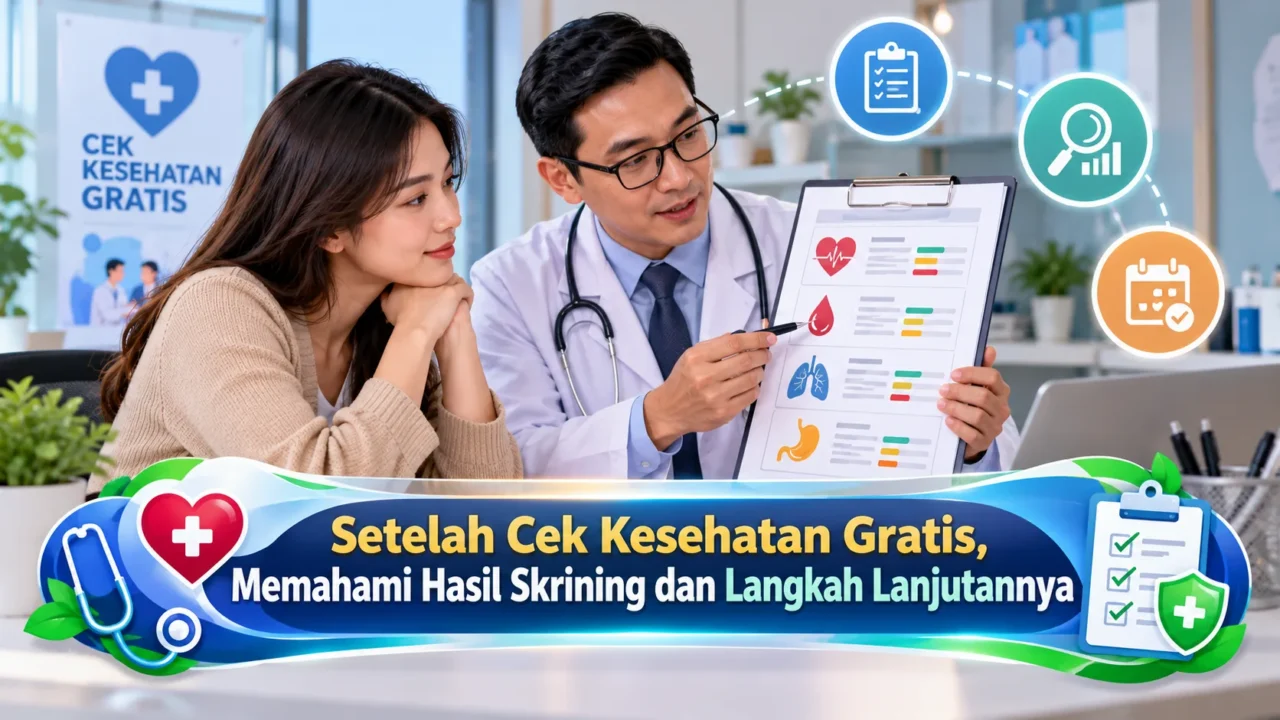 Setelah Cek Kesehatan Gratis, Memahami Hasil Skrining dan Langkah Lanjutannya