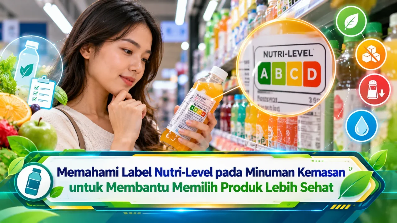Memahami Label Nutri-Level pada Minuman Kemasan untuk Membantu Memilih Produk Lebih Sehat