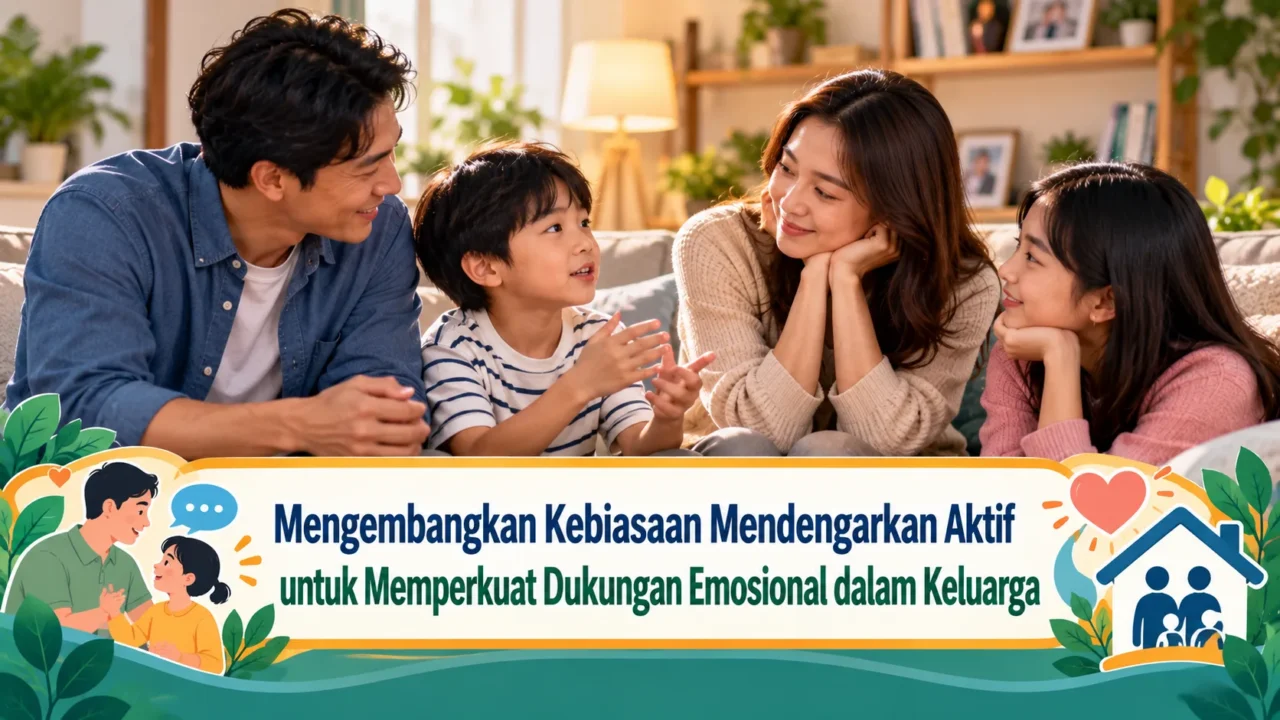 Mengembangkan Kebiasaan Mendengarkan Aktif untuk Memperkuat Dukungan Emosional dalam Keluarga